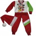 Berselüx Mini Miki Fare NoelBaba Baskılı Polar Unisex Kız-Erkek Çocuk Eşofman takımı. 3'lü Set. 1-8 Yaş.