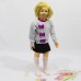 Berselüx Mor fiyonk rüyası kız çocuk etek-sweatshirt ikili takım
