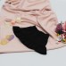 Berselüx Mor fiyonk rüyası kız çocuk etek-sweatshirt ikili takım