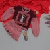 Berselüx Pembe Prenses Baskılı Kız Çocuk Penye Etek İki İplik Sweatshirt İkili Takım 1-10 yaş