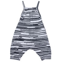 BERSELÜX-Kumsal Askılı Kapri Tulum- Kız Çocuk Penye Çocuk Tulum ( 1-4 Yaş )