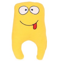 BERSELUXBABY PELUŞ OYUNCAK,UYKU ARKADAŞI,MONSTER-OBUR-SARI