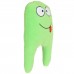 BERSELUXBABY PELUŞ OYUNCAK,UYKU ARKADAŞI,MONSTER-OBUR-YEŞİL