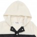 Berselüx Kartal Kapitoneli,Siyah-Beyaz Çocuk Polar Sweatshirt Tam Boy Çıtçıtlı Kız-Erkek Çocuk Unisex 1-8 Yaş