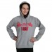 Berselüx Çocuk Penye Sweatshirt  2İplik Şardonlu, Nakışlı, Kanguru Cepli, Kapüşonlu. Unisex, Kız-Erkek, Gri Melanj 