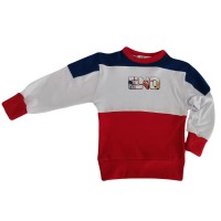 Berselüx And Baskılı Kız-Erkek Çocuk Unisex Bisiklet Yaka Penye Sweatshirt (1- 8 yaş) 