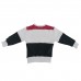 Berselüx Black Baskılı Kız-Erkek Çocuk Unisex  Bisiklet Yaka Penye Sweatshirt (1-6 Yaş) 